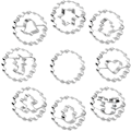 Miniatyrbild 1 av 5: Jul Cookie Cutter Set (8 st) för festligt bakning