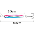 Miniatyrbild 2 av 5: 5 st Fiskedrag Set - Hårdmetall Fiskedrag Sked Paljetter Bete