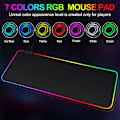Miniatyrbillede 5 af 5: Glow Mousepad med forstørret og fortykket Lockside Game Pad