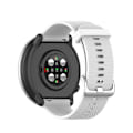 Miniatyrbillede 4 af 5: Til Polar Ignite Fashion Tekstureret Silikone Udskiftningsurrem QEX White