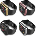 Miniatyrbild 5 av 5: Skärmskydd för Apple Watch-fodral 45mm 41mm 44mm 40mm 42mm Tillbehör Heltäckande Tpu-stötfångarskydd Serie 7 8 4 6 Se 5 3 blue 44MM Serie456 SE