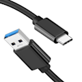 Miniatyrbild 1 av 5: USB C-kabel, USB C 3.1 Gen 2 till USB-kabel, Typ C 3A Snabb