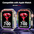 Miniatyrbillede 2 af 5: for Apple Watch Case 44mm Series 6/5/4/SE 2022, Multicolors Bling