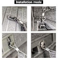 Miniatyrbillede 5 af 5: 2 Pakker Heavy Duty Cargo Net Stretchable. Justerbar Elastisk Bagagerum