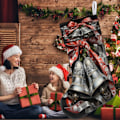 Miniatyrbillede 4 af 7: Julepynt Stil Weihnachtsstrømpe Gaveholder Ferie Xmas Strømper Sokker til Familie Dekoration Hængende Ornament Party 45 x 19,8 cm