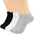 Miniatyrbilde 5 av 5: Ankelsokker No Show Athletic Cotton Socks (10 par)