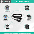 Miniatyrbild 3 av 5: Original Power Cord Kompatibel för Instant Pot och Kök Appliances