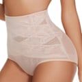 Miniatyrbild 1 av 5: Hög midja formande underkläder för kvinnor Tummy Control trosor Slankare Body Shaper