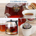 Miniatyrbild 5 av 5: 2 st rostfria teinfuser i mesh, 2,1 tum tekula tesil