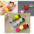 Miniatyrbild 5 av 5: Pompom för pyssel - Paket med 200 färgglada minipompom för DIY-projekt