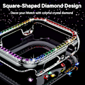 Miniatyrbillede 3 af 5: for Apple Watch Case 44mm Series 6/5/4/SE 2022, Multicolors Bling
