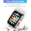 Miniatyrbillede 3 af 5: Kompatibel Apple Watch 44mm Series 6/SE/5/4 etui med hærdet glas