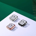 Miniatyrbild 2 av 5: 3-pack kompatibel med Apple Watch case 38 mm, mjuk HD hög känslighet