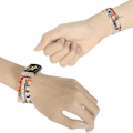 Miniatyrbillede 3 af 4: Til Fitbit Charge 5 Palm Bead Chain Watch Band KDC Colorful