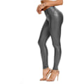 Miniatyrbillede 2 af 5: Kvinde Kunstlæder Leggings Bukser PU Elastisk Formgiven Hofte