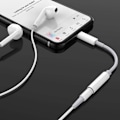 Miniatyrbillede 4 af 5: Apple Mfi-certificeret Lightning til 3,5 mm hovedtelefonstik