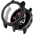Miniatyrbillede 2 af 5: Urkasse Kompatibel med Garmin Venu 2 Plus 43mm Urkasse Uden Skærmbeskytter Kompatibel med Garmin Venu 2 Plus Tilbehør 3*Sort Sort