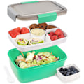 Miniatyrbillede 1 af 5: Bento Box 2000ML, Madkasse Salat Frokostbeholder til at tage med 4