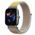 Miniatyrbillede 1 af 5: 20mm 22mm Rem til Amazfit Gts/2/2e/4/3/mini Gtr 4/2/3/pro 47mm Stratos 3 Nylon Armbånd Pulseira Correa Amazfit Bip Rem Camel 48 22mm