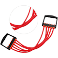 Miniatyrbild 3 av 9: Fitness Elastisk Drag Rpe Bdybuilding Expander Justerbar ng Eerciser Sing Eerciser Dual- Expander Arm Dragning Resistent Band Instrument Slumpmässig