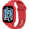 Pikkukuva 1 / 4: (2 KPL) Kotelo Redmi Watch5 Lite -kotelolle, pehmeä silikonikotelo yhteensopiva Redmi Watch5 Lite -älykellon kanssa, punainen Lite