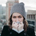 Miniatyrbillede 5 af 5: 2 stk. hue til mænd og kvinder - huehatte - vinterstrikhuer - bløde skihuer - unisex