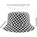 Miniatyrbilde 5 av 5: Søt bøttehatt strandfiskerhatter for kvinner, reversibel