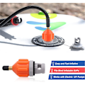 Miniatyrbillede 2 af 5: SUP-pumpe adapter - Universal oppustelig bådpumpekonverter
