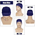 Miniatyrbild 3 av 5: 3PCS Silky Wave Caps för Mäns Vågor. Bra Kompressionsmössor över Durags