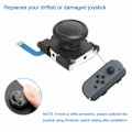 Miniatyrbillede 2 af 5: 4-pak udskiftning joystick Analog Thumb Stick kompatibel