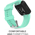 Miniatyrbillede 3 af 5: Mintgrønt armbånd til Garmin Forerunner 35 - Blødt udskiftningsarmbånd