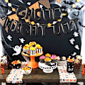 Miniatyrbillede 6 af 7: Ghouls Night Out Dekoration Ghouls Just Wanna Have Fun Balloner Garland til Halloween Bachelorette Party Halloween Fødselsdagsfest Dekorationer