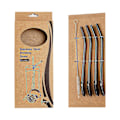 Miniatyrbillede 1 af 5: 304 rustfrit stål halmske i rustfrit stål Creative Drink Stirring Straw Filter Set