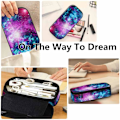 Miniatyrbild 5 av 6: Glxies Spce n Bg Universe Blck Holes Elements Lrge ncil Cse Big Cpcity ncil Pouch ncil Holder MultiColor-40 MultiColor-A40