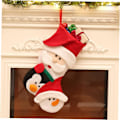 Miniatyrbild 3 av 9: Alipis 3 STK Julstrumpor Julsäckar Barn Julstrumpor Barn Julkulor Julgran Present Strumpor Ornament Jul
