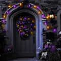 Miniatyrbillede 5 af 7: Halloween-lys, 32,8 fod 50 LED C9 Halloween-farveskiftende lys med timingfunktion Vandtæt og tilslutteligt stik til hjem, fest, have