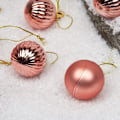 Miniatyrbilde 3 av 5: 24 stk julekulepynt til jul juletre - 4 stiler uslåelig