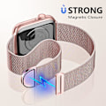Miniatyrbilde 4 av 5: Metallrem kompatibel med Apple Watch -rem 40 mm 38 mm 41 mm