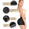 Miniatyrbilde 4 av 5: NINGMI Kvinners Rumpe Løfter Polstret Shapewear Forbedrer Kontrolltruser