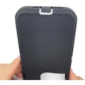 Miniatyrbillede 6 af 6: Udskiftningsgummi ydre skal kompatibel med Defender Series Case iPhone 12 Mini (Sort) Sort