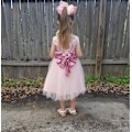Miniatyrbild 3 av 5: 0-12 år Baby Blomsterflicka Klänning Bröllop