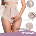 Miniatyrbillede 2 af 5: Tummy Control Trusser til kvinder Shapewear Butt Lifter Short High Waist Trainer