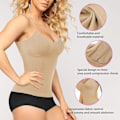 Miniatyrbild 4 av 5: Shapewear-toppar för kvinnor, magkontroll, formande camisole, sömlös kropp