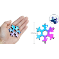 Miniatyrbillede 5 af 5: 19 i 1 Snowflake multiværktøj, skruetrækker - Flaskeåbner, udendørs