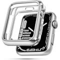 Pikkukuva 2 / 3: 40mm Suojakuori Pehmeä Joustava TPU Naarmuuntumista Estävä Suojaava 40mm Iwatch Kotelo Yhteensopiva Apple Watch Series 6 Series SE Series 5 Series 4 Kanssa, Hopeinen Kotelo &