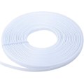 Miniatyrbild 2 av 5: 5 meter vit polyester urbening - för korsettsömnad brudklänning