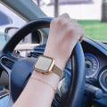 Miniatyrbild 5 av 5: Milanese Loop-rem för Apple Watch-band 40mm 44mm 41mm 45mm 38mm 42mm 49mm 45 Mm Slim Armband Iwatch Serie 3 4 6 Se 7 8 Ultra slim pink gold 42mm 44mm 45mm 49mm