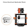 Miniatyrbild 4 av 5: Tillbehörssats för Prusa I3 MK4 MK3.9 - för Prusa I3 MK4 Hot End Del Nextruder & Uppvärmningsblock & Silikonstrumpa