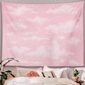 Miniatyrbillede 2 af 5: Rosa sky tapet til soveværelsesindretning (59\"Bx79\"L)