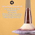 Miniatyrbillede 3 af 5: Foundation makeup børste, dobbeltsidede børster
